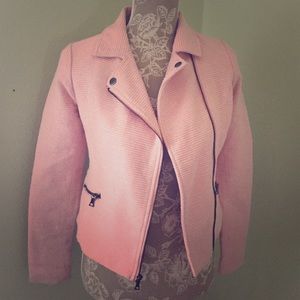 Candie's pink zip up jacket