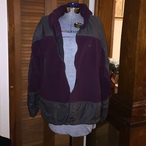 Nike jacket- purple and black