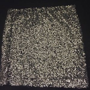 H&M Sequin party skirt