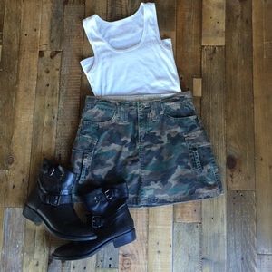 Camouflage Mini "Skort"