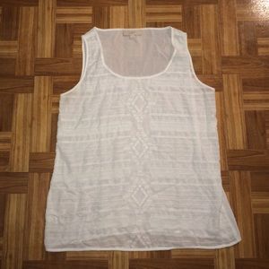 LOFT sheer tank top