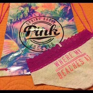 Victoria's Secret Spring Break Bag w/ panty