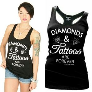 Diamonds and tattoos are forever top