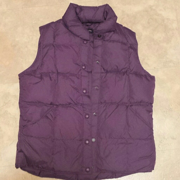 SOLD Purple puffy vest