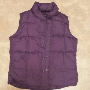 SOLD Purple puffy vest