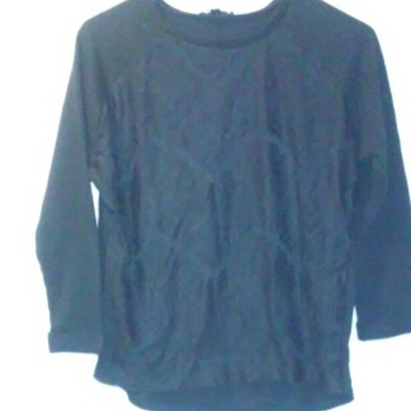 Black lace shirt - Picture 1 of 3