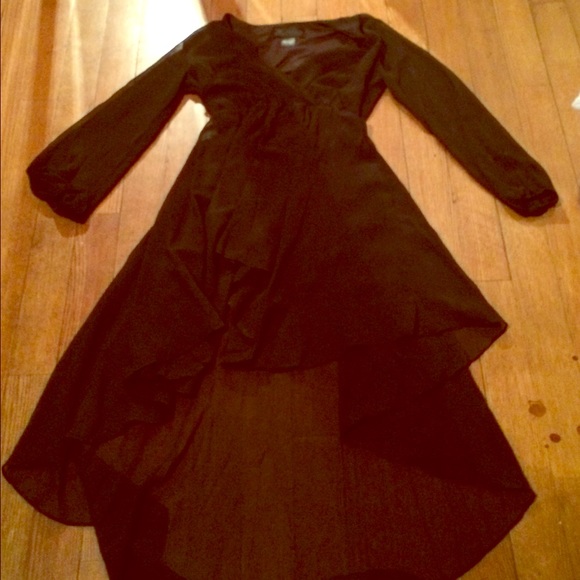 KARDASHIAN LONG DRESS BLACK