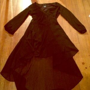 KARDASHIAN LONG DRESS BLACK