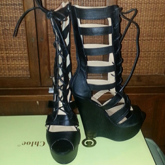 Wedge heel