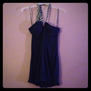 Blue American Eagle halter