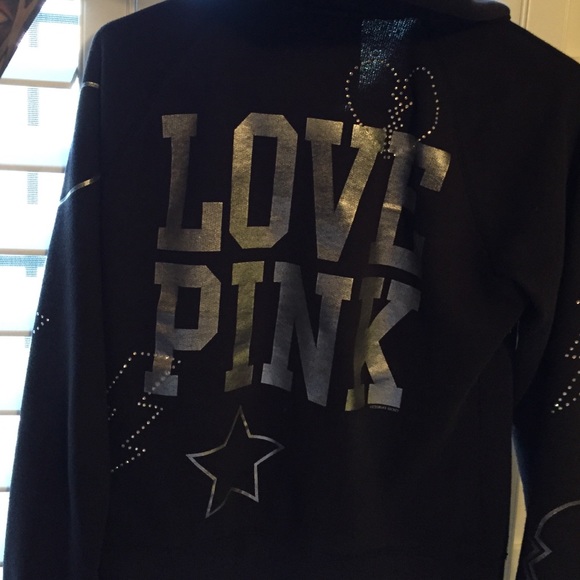 Victoria Secrets Pink collection zip up hoodie - Picture 1 of 4
