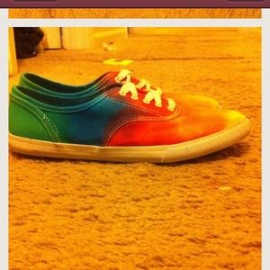 Tie - dye inspired vans