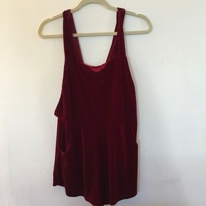 Audrey velvet ❤️❤️❤️+❤️ romper