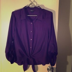 Pretty Purple Petite Top