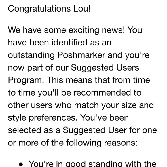 I'm a Poshmark Ambassador!!! - Picture 2 of 8