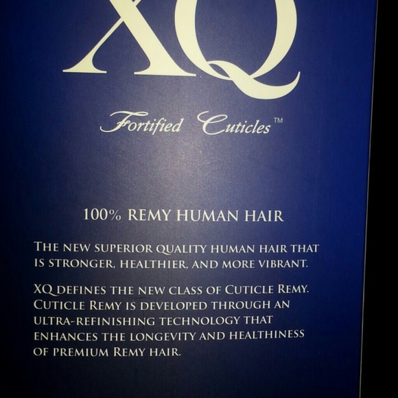17" XQ Cuticle Remy 100% Human Hair - Picture 4 of 4