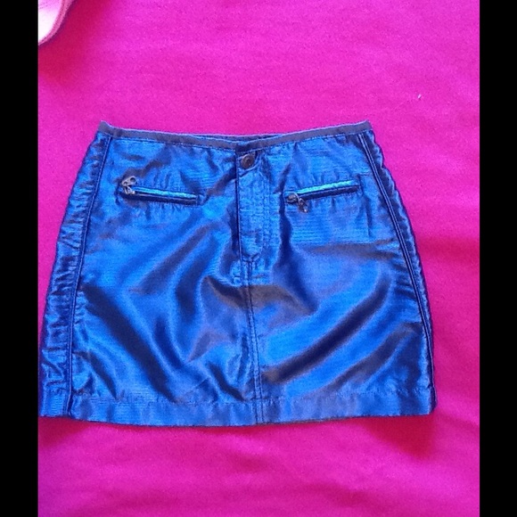 Girls Limited Too Metallic Blue Skirt - Picture 1 of 4