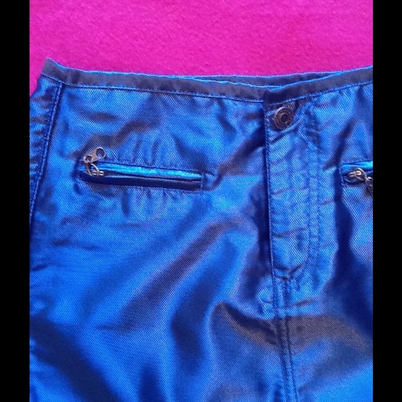 Girls Limited Too Metallic Blue Skirt - Picture 2 of 4