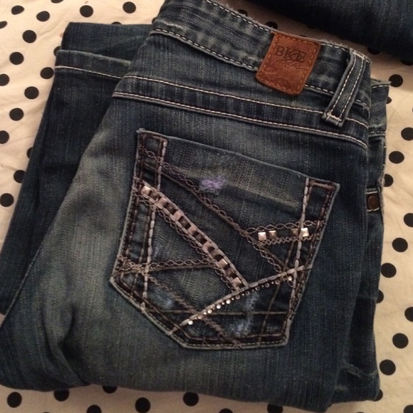 Bke Sabrina mid rise boot jeans size 26 X 31 1/2