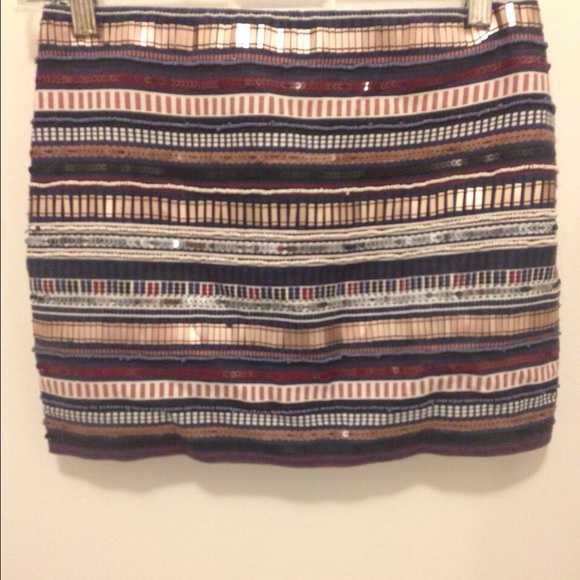 Tribal mini skirt