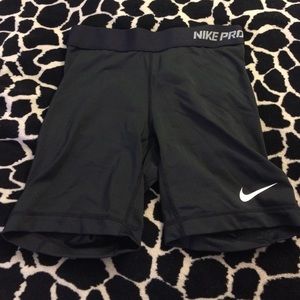 Black Nike Pro Combat Shorts