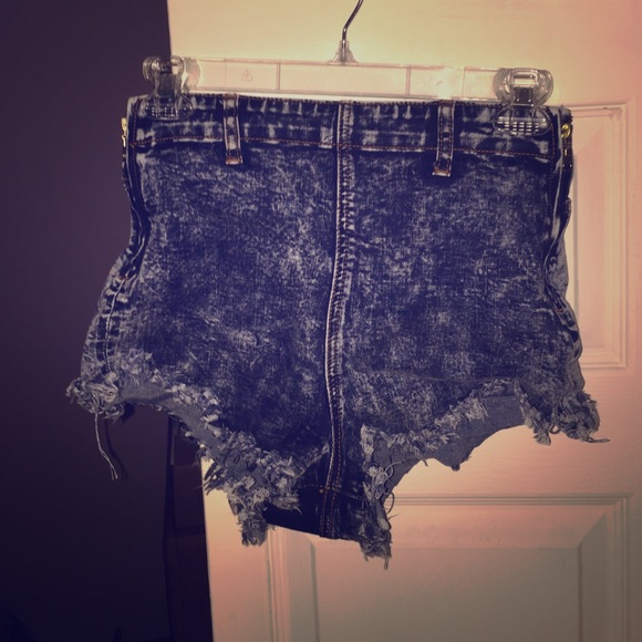 Forever 22 high waist cut off shorts