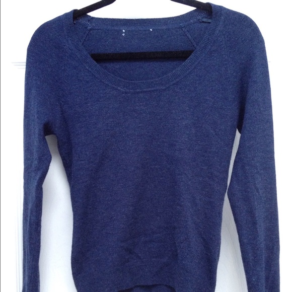 Blue Knit Sweater