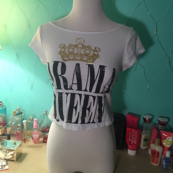 Drama Queen crop top