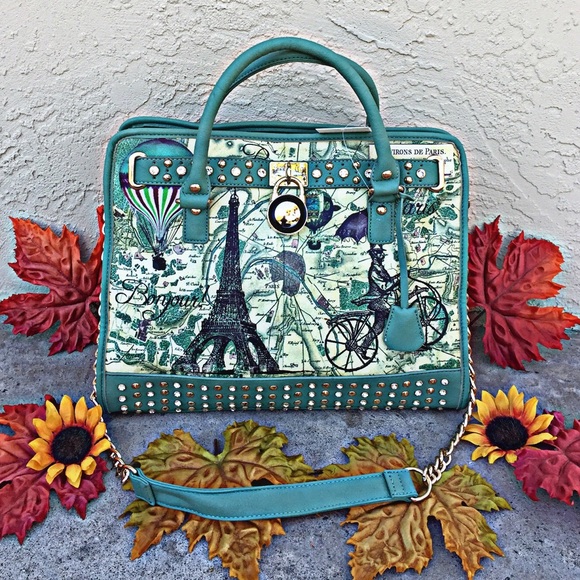 Handbags - Traveling to Paris Handbag