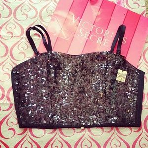 SOLD!  vs bling crop top fashion show exclusive