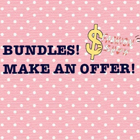 ASK TO BUNDLE AND MAKE ME OFFERS!