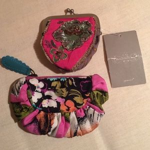 Anthropologie coin purse bundle NWT🌷💝🎁