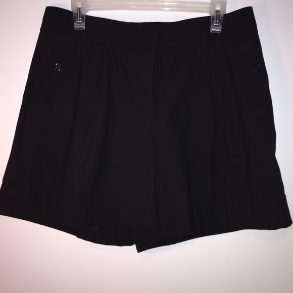Black dressy shorts