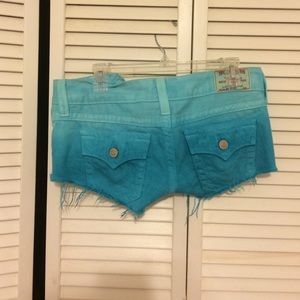 💙BUNDLE DEAL ONLY ‼️ TWO TRUE RELIGION SHORTS