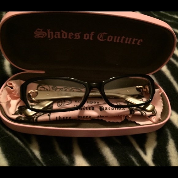 Juicy Couture Eye Glass Frames & Case