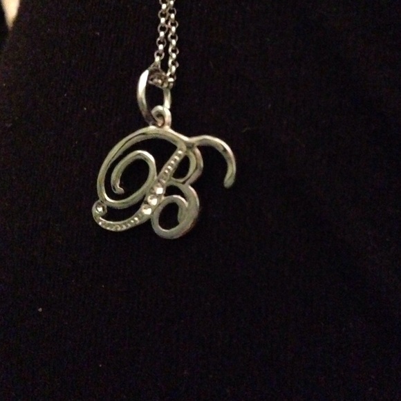 Juicy Couture "B" initial necklace