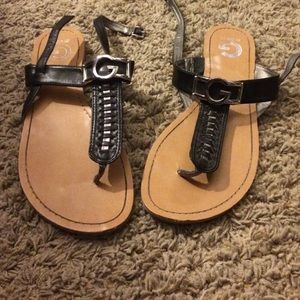 Black sandals