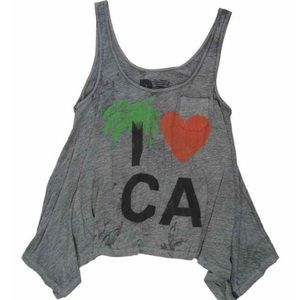 Rebel Yell I Heart California Tank