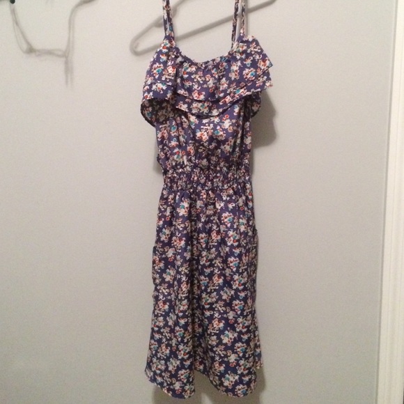 knee length floral dress