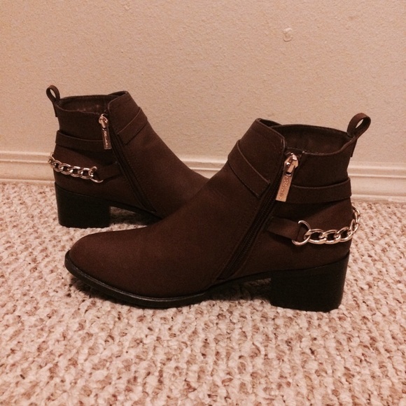Brown Booties - Picture 2 of 4