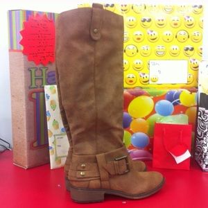 Tall Brown Riding Boots
