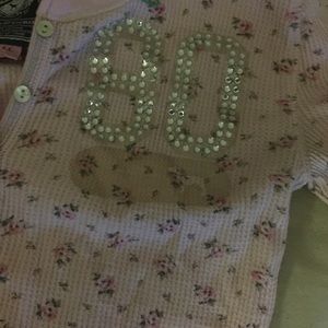 Pink long sleeve shirt size small