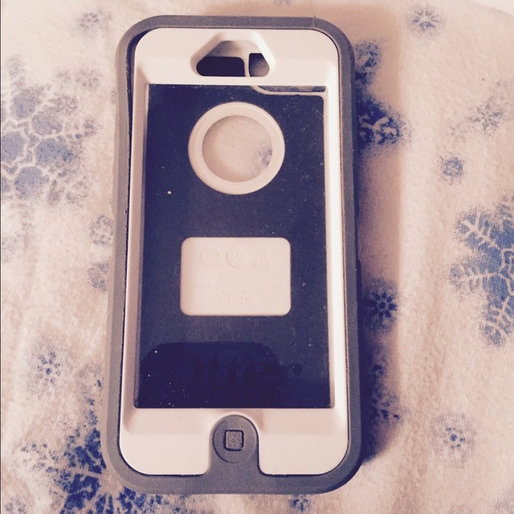 Grey otterbox  defender case