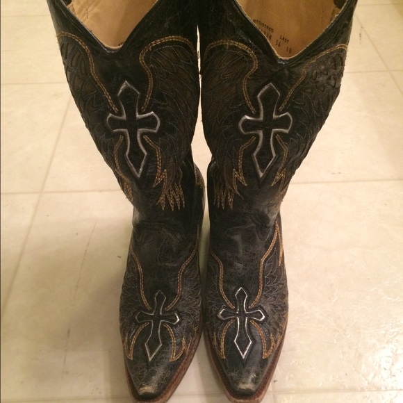 Corral Leather Cowboy Boots Woman's