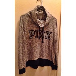 VS Pink Black/White Pullover Sweater