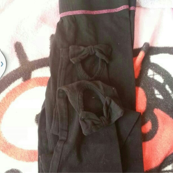 ×SOLD×Bow tights