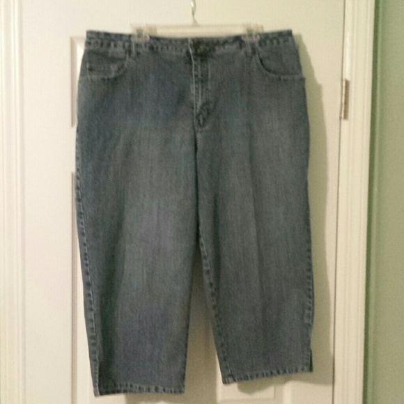 Denim Capri pants