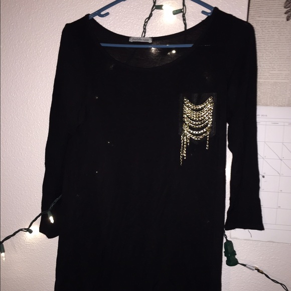 Oversized Black Shirt