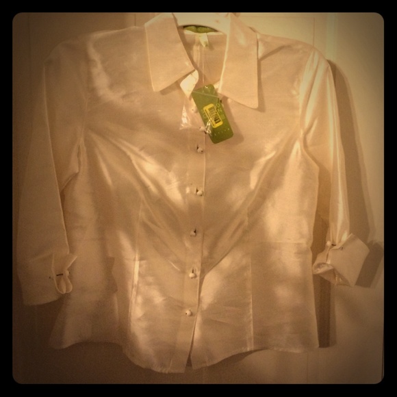 Sigrid Olsen silk blouse