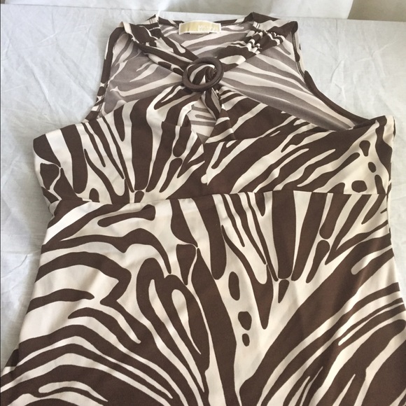Michael Kors sleeveless shirt.
